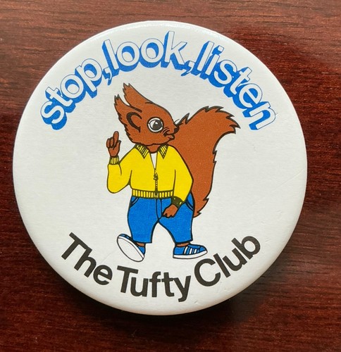Vintage badge the tufty - the, club