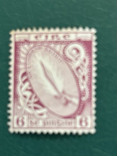 Irish stamps chalky paper - irish,