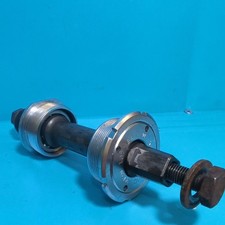 VINTAGE 80S / 90S SHIMANO 105 D3H LG CRMO 105 68 / 113mm  BOTTOM BRACKET SET