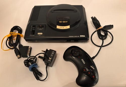 Sega mega drive console - sega,