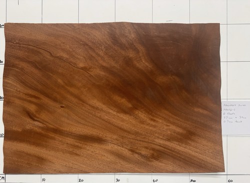 Mahogany swirl real wood - swirl,