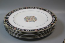 Set of 6 elegant dark blue