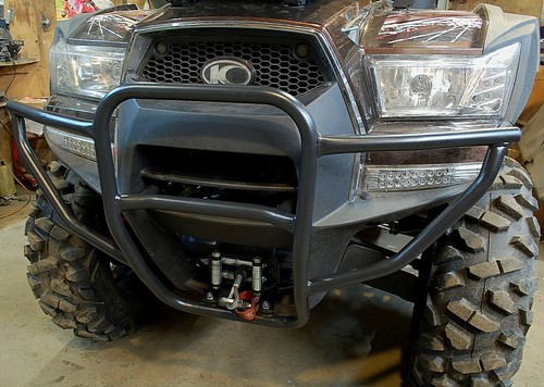 Kymco mxu 700exi front bumper - kymco,