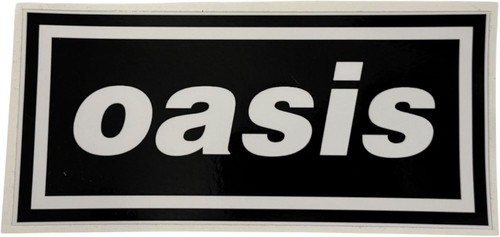 Oasis classic logo vinyl - logo,