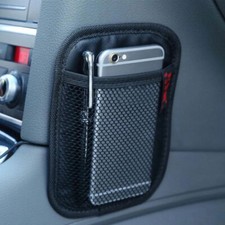 Car Storage Net Bag Black