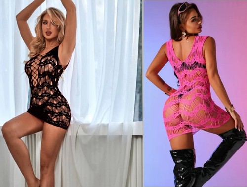 Women mini dress beach cover - women's,