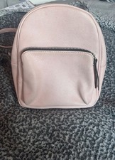 Primark pink mini backpack