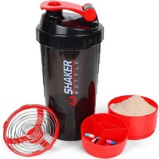3 Layers Shaker Protein Bottle