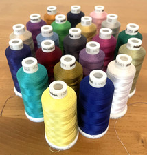 MADEIRA MACHINE EMBROIDERY THREAD - CLASSIC NO 40 - 100% VISCOSE - 21 X 1000 MTR