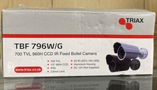 TRIAX CCTV CAMERA OUTDOOR  TBF 796W/G 700TVL 960H CCD IR FIXED BULLET CAMERA