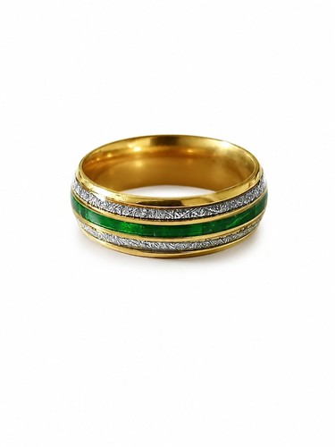 8mm tungsten carbide ring 18k - 8mm,