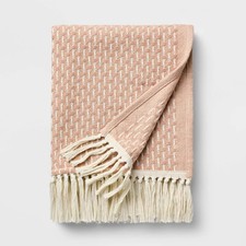 50"x60" Throw Woven Pattern