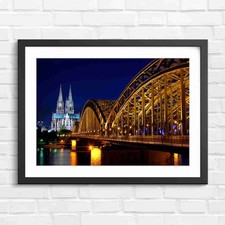 Cologne Cathedral Night Lights