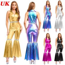 Women's Sparkly 70s 80s Disco