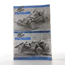 Tamiya 1986 Original THE FALCON Instruction Manual.
