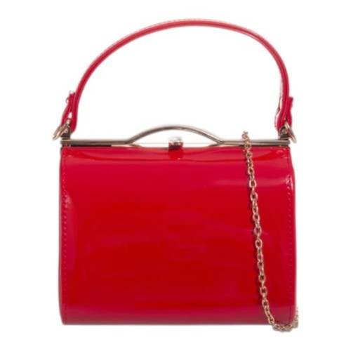 Ladies vintage patent box - vintage,