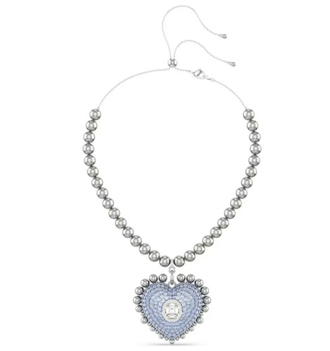 Swarovski blue heart crystal - heart,