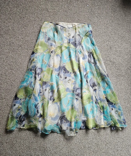 Nicole farhi 100 silk midi - farhi, 100%