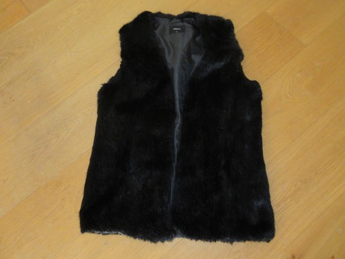 Ladies matalan black fur