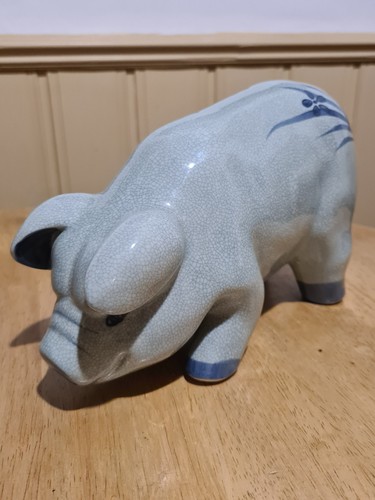 Past times large ceramic pig - past,