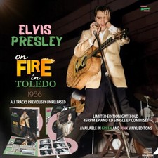 ELVIS PRESLEY ON FIRE IN