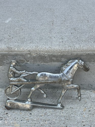 Vintage hood ornament - hood, race