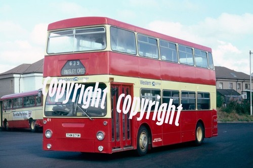 Bus photo western - bus, scottish