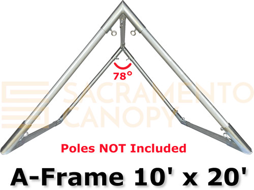 Frame emt canopy - a-frame,