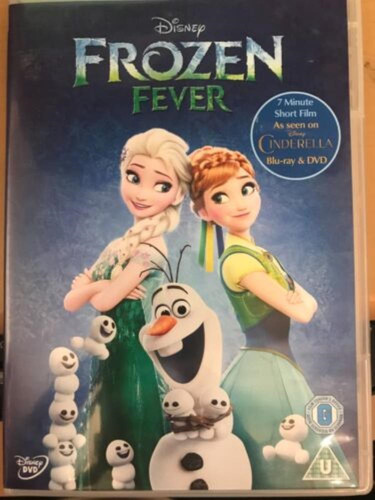 Frozen fever dvd - frozen,