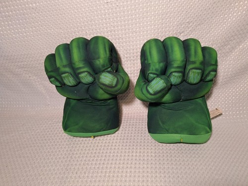 2008 hulk plush smash hands - hulk,
