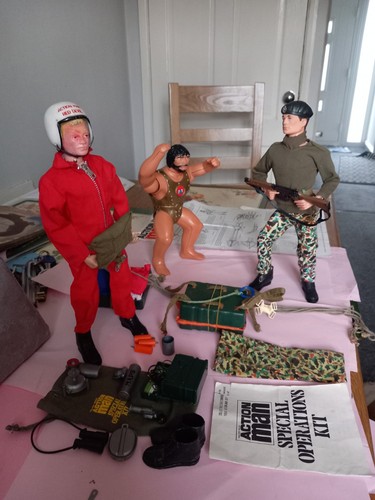 Vintage action man 1960s - action, and