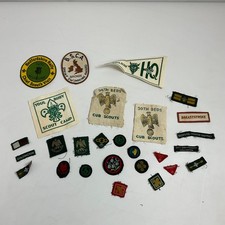 Vintage Bedfordshire & Youlbury Scout & Guide Badges Collection 