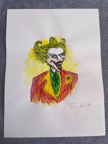 Tim burton painting - tim,
