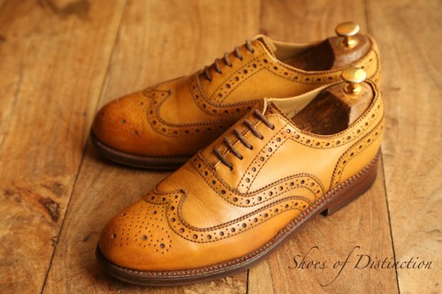 Grenson tan brown leather - brown,