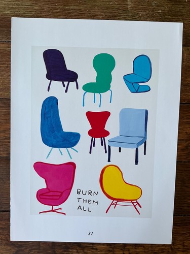 David shrigley burn them all - david,
