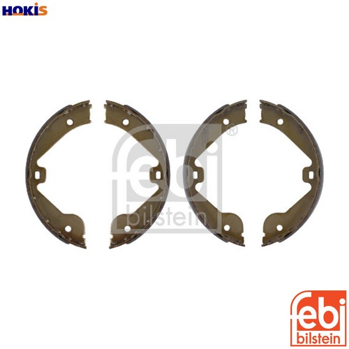Brake shoe set parking - set,