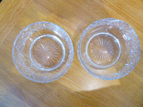 Pair edinburgh crystal star - of,