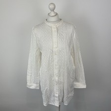 Zara Broderie Anglaise White