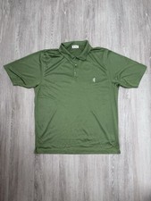 Pringle of Scotland Men’s XL Green Polo Shirt 100% Cotton Golf Casual Top