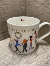 MERRY CHRISTMAS MUG BY BELLY BUTTON DESIGNS VGC