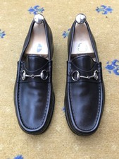 Gucci loafers leather shoes - gucci,