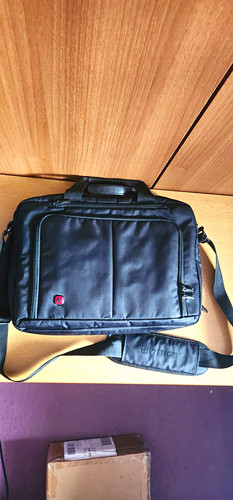 Wenger black padded laptop - padded,