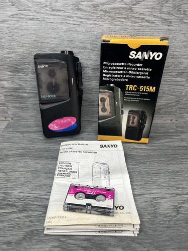 Sanyo microcassette recorder - sanyo,