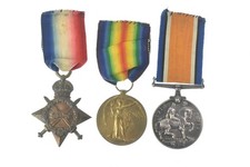 First world war - trio, medal