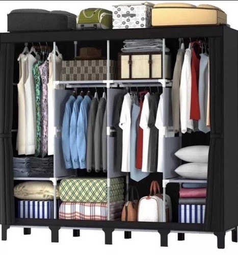 Canvas wardrobe portable - canvas,