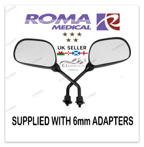 Roma mobility scooter mirrors - roma,