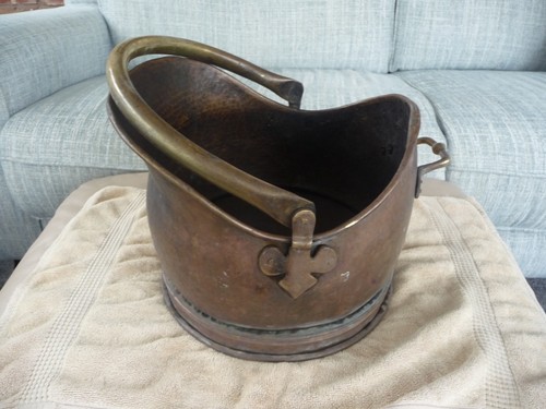 Old vintage heavy copper brass - old,