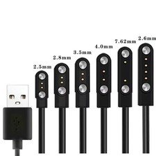 Universal Smart Watch Charging Cable 2-Pin  USB Data Magnetic Charger UK