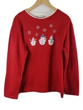 Xmas White Stag USA Sweatshirt