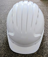 White Hard Hat Safety Helmet